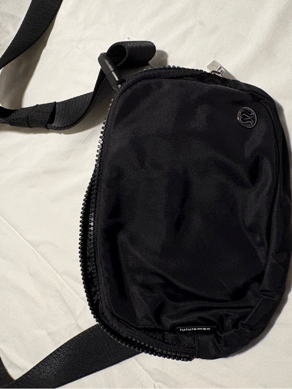 lululemon athletica Black Nylon Belt Bag